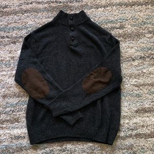 Chaps Men’s 1/4 Button Sweater